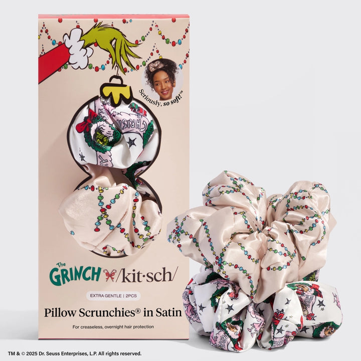 Grinch Pillow Scrunchies