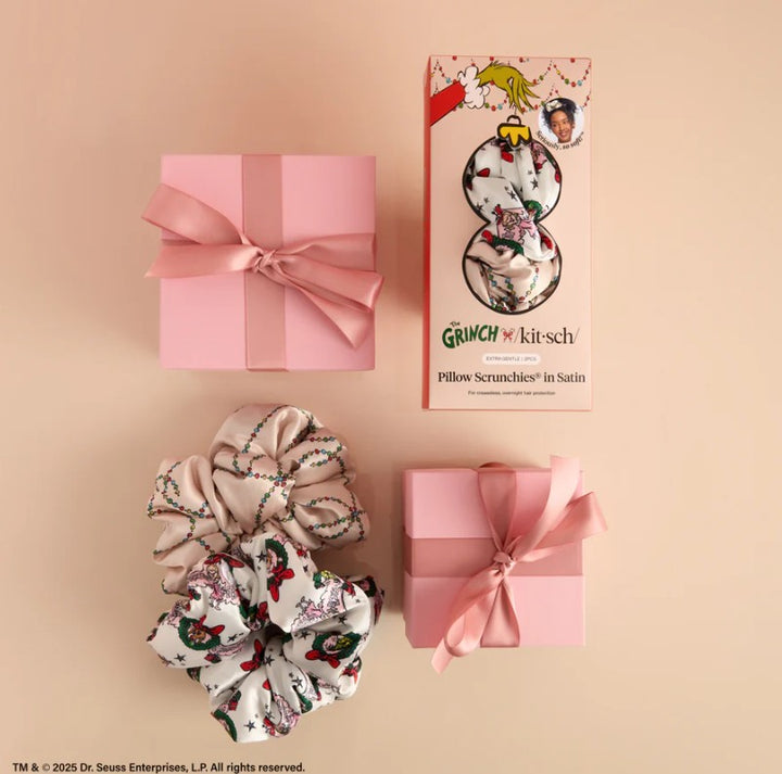 Grinch Pillow Scrunchies