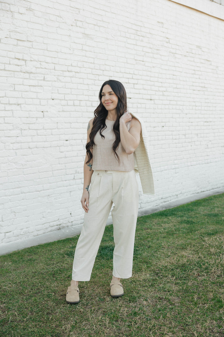 Francesca Linen Blend Pants