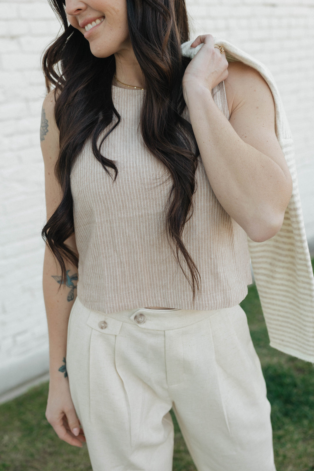 Leanna Sleeveless Top