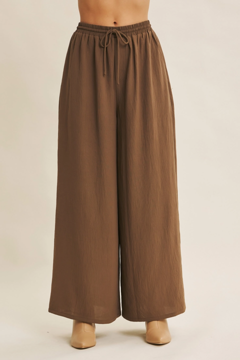 Mocha Flowy Pants