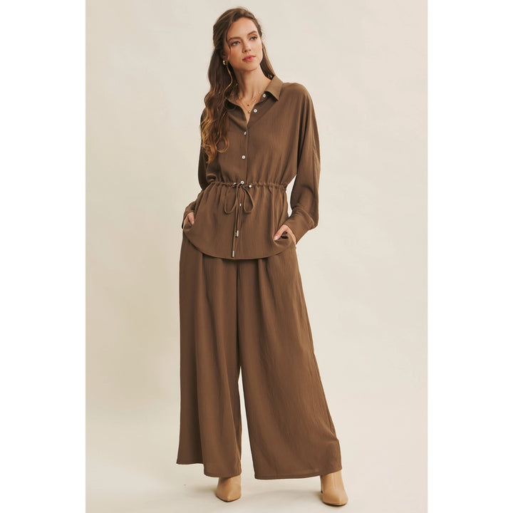 Mocha Flowy Pants