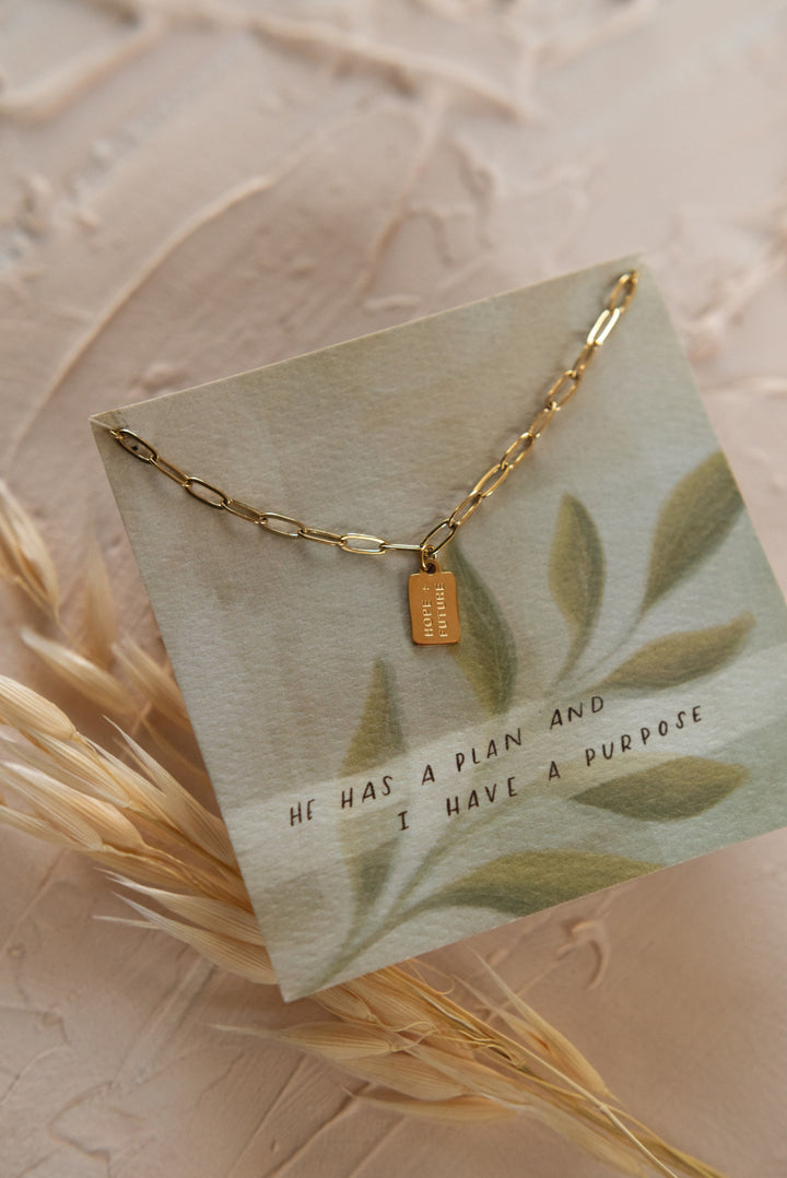 Hope & Future Charm Necklace