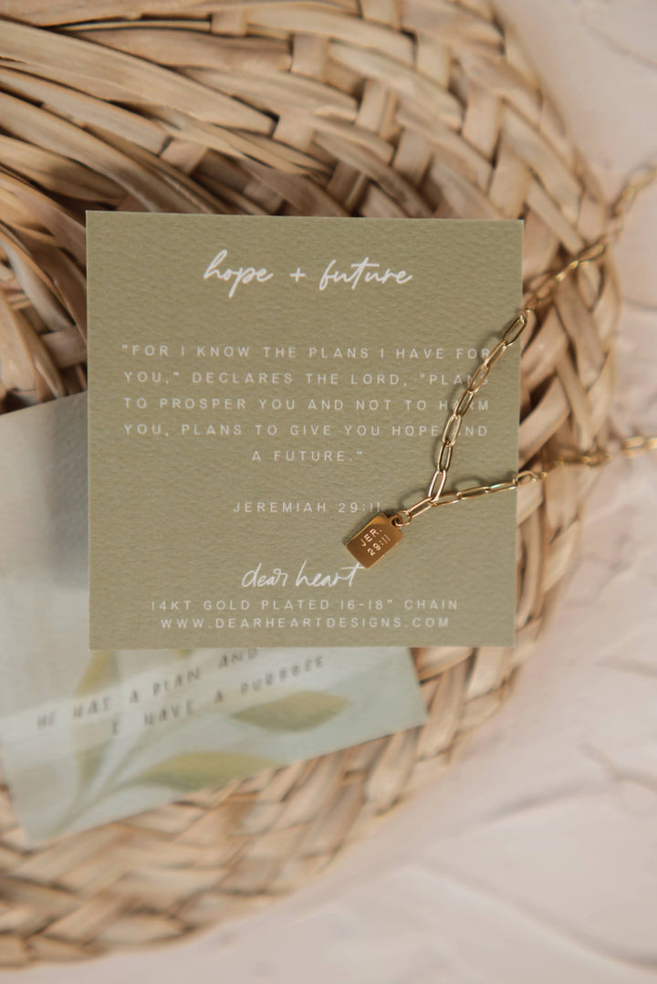 Hope & Future Charm Necklace