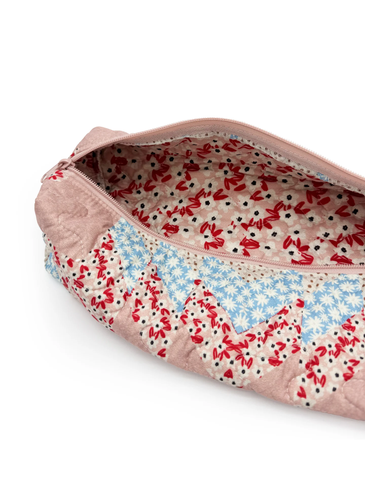 Quilted Patchwork Hot Tools Bag