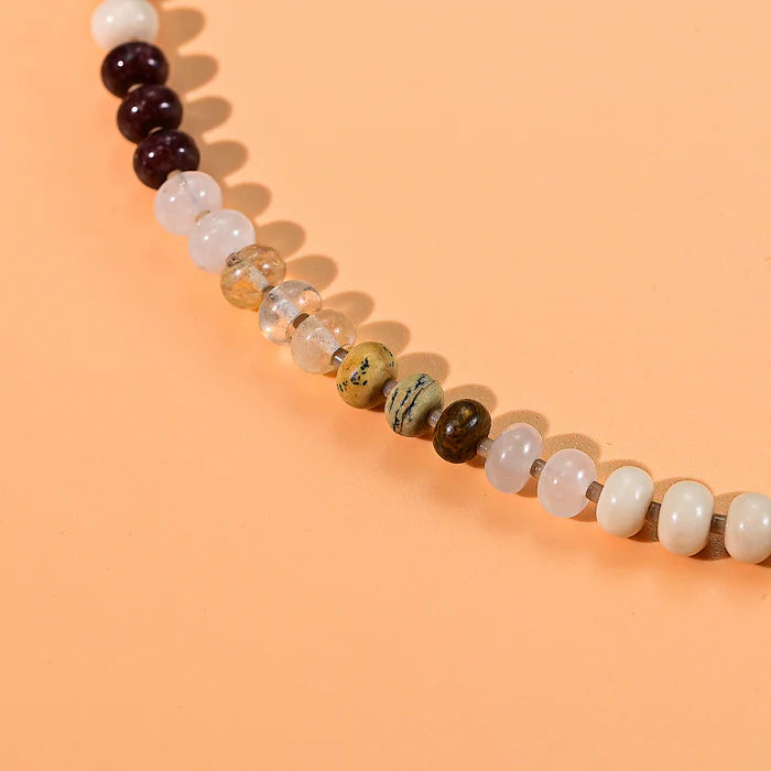 Golden Sand Stone Necklace
