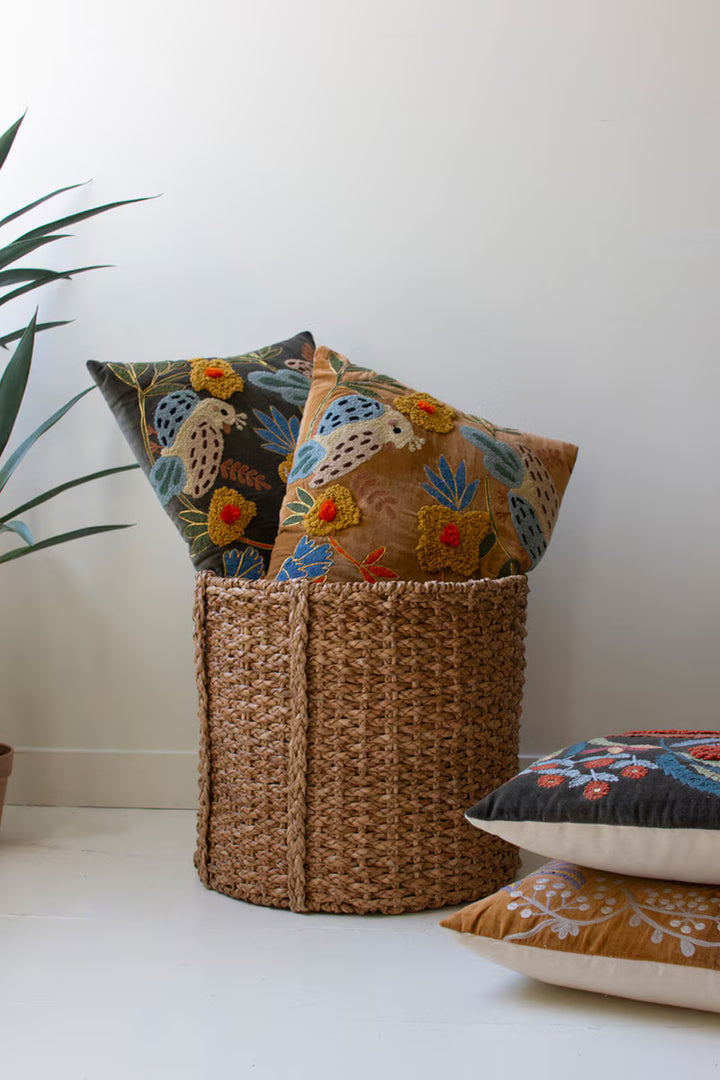 Embroidered Pillows