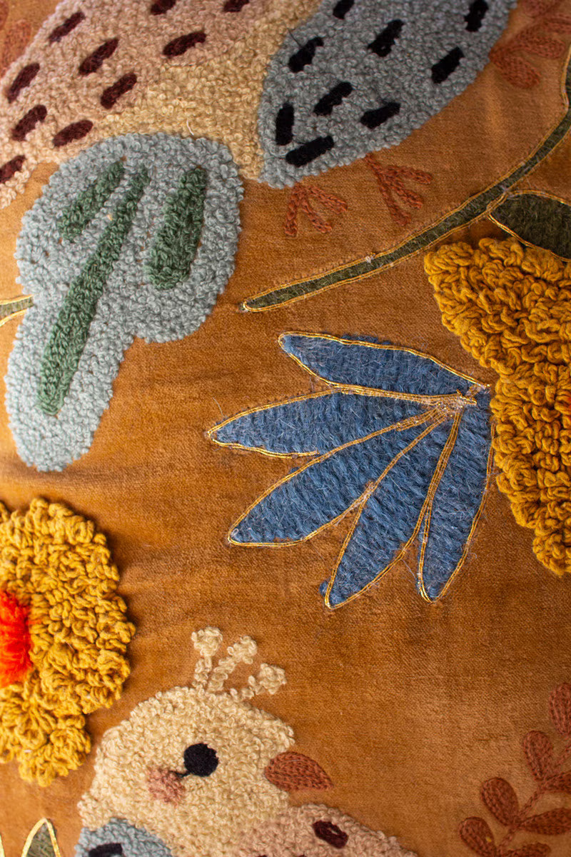 Embroidered Pillows