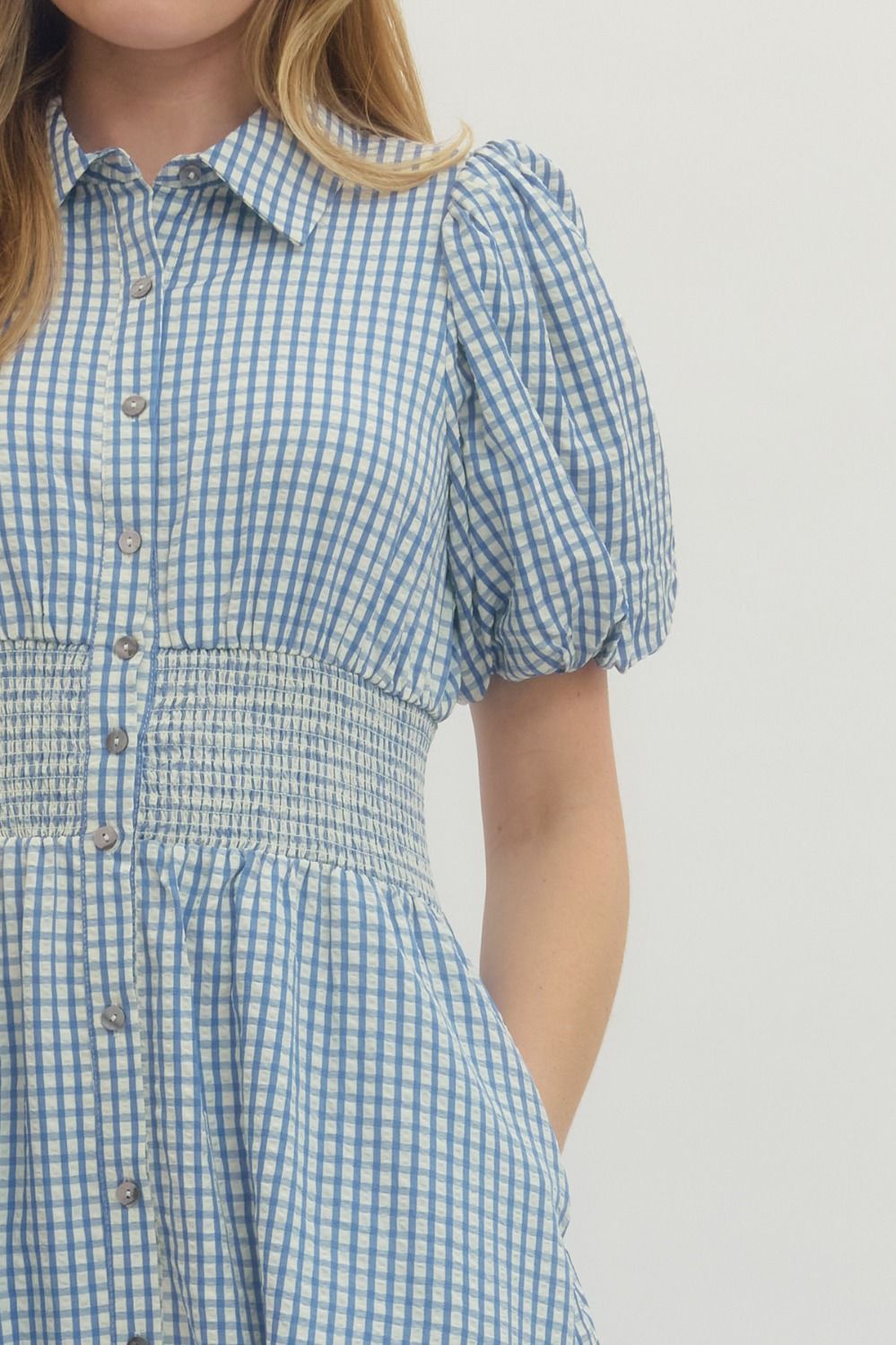 Kasey Gingham Dress
