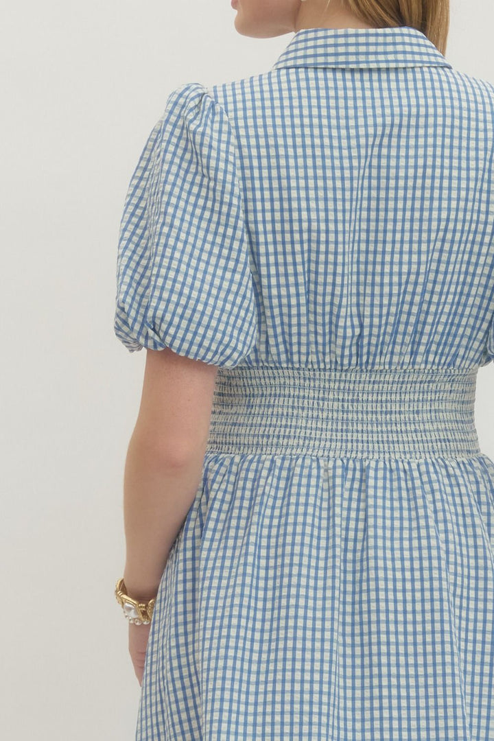 Kasey Gingham Dress