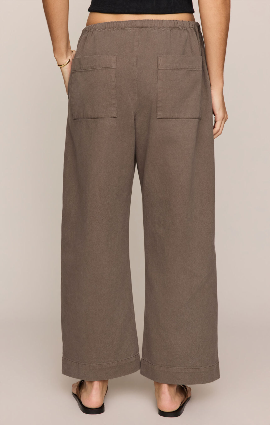 Kit Twill Carpenter Pant - Pebble Coast
