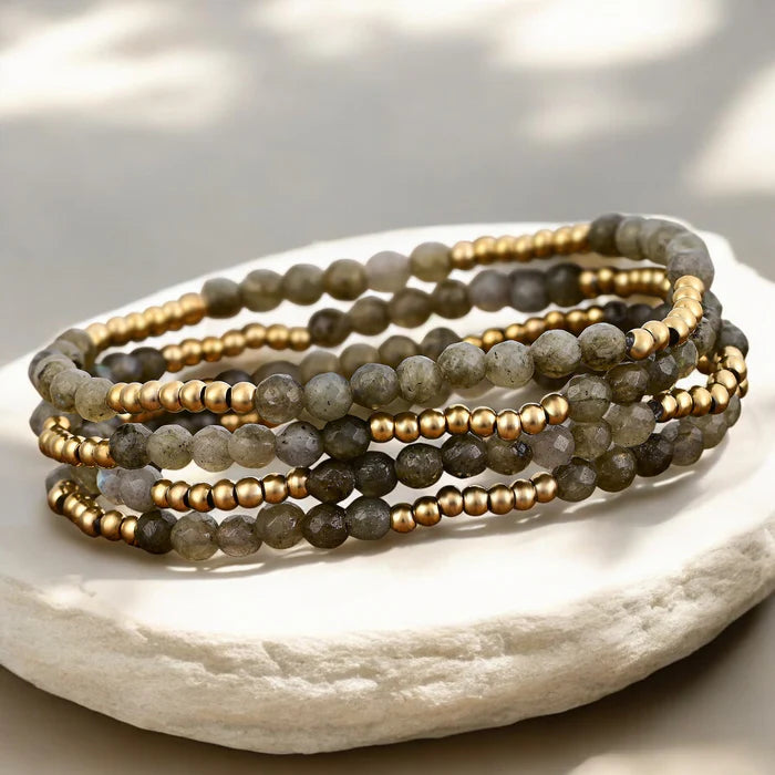 Stacked Beaded Bracelet Set