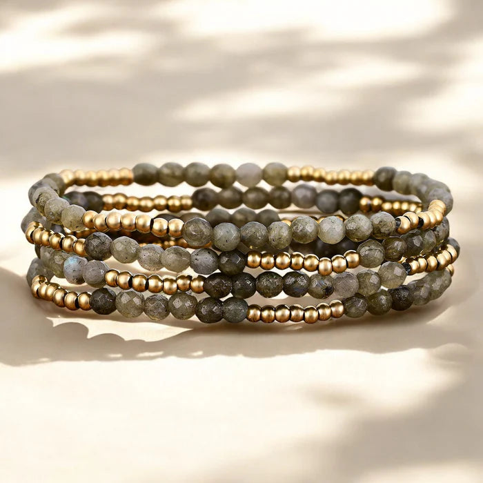 Stacked Beaded Bracelet Set
