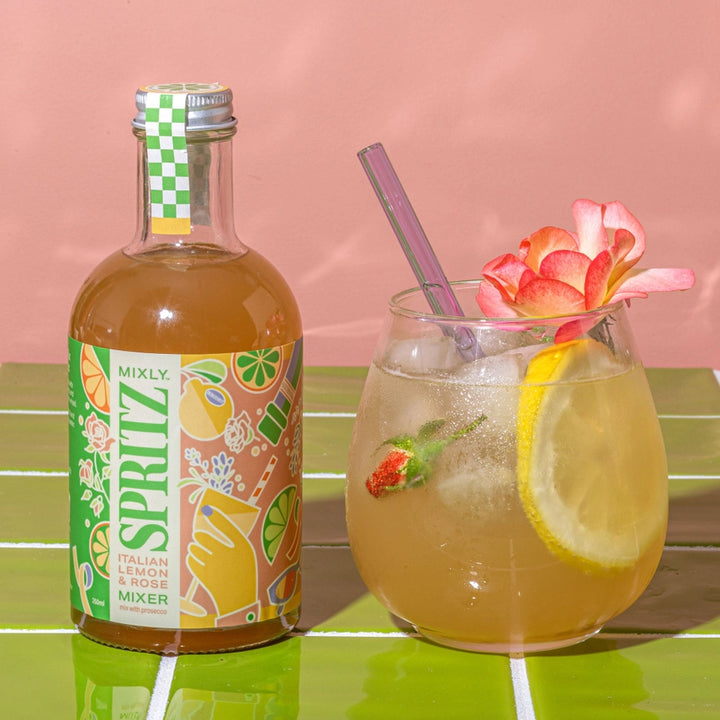 Italian Lemon & Rose Spritz