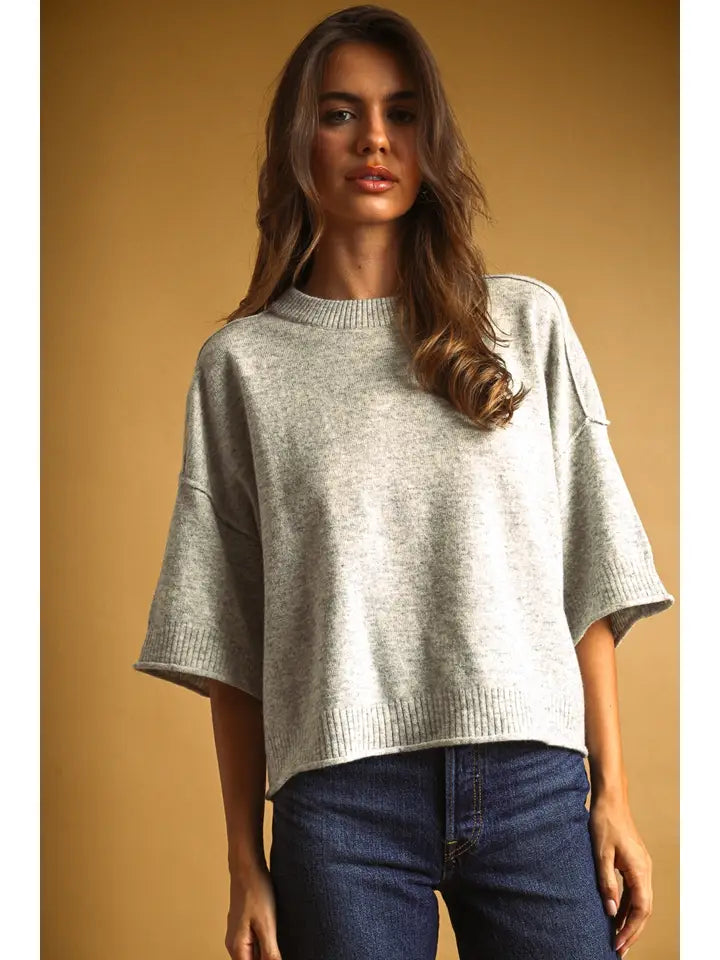 Hailey Kni tCrop Top
