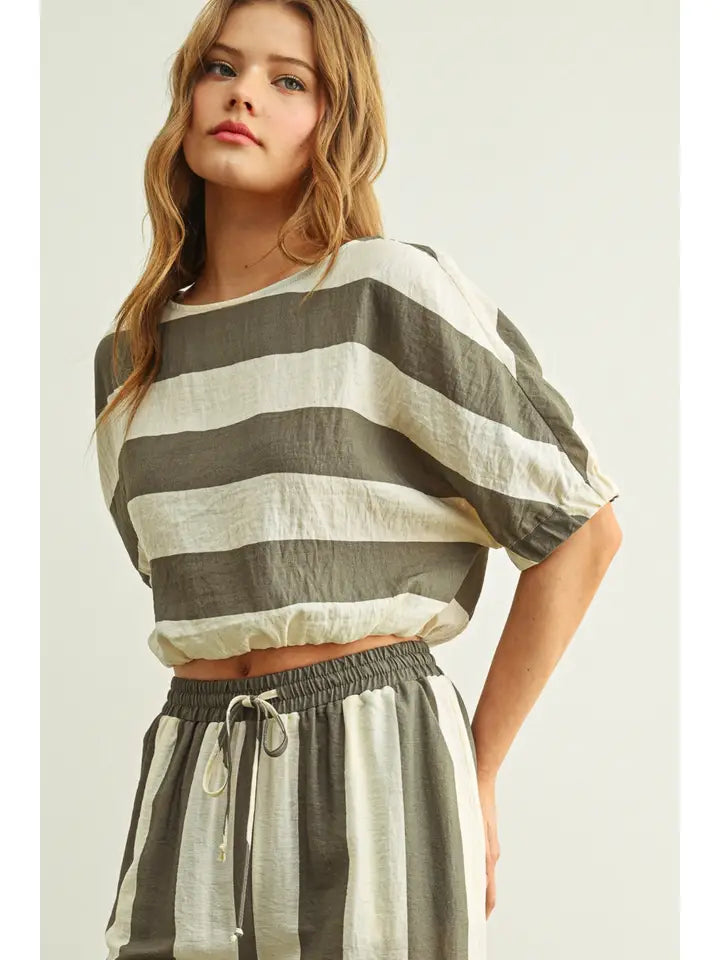 Bria Boat Neck Top