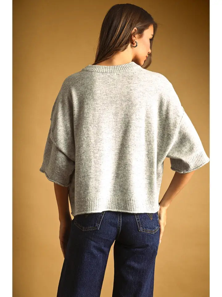 Hailey Kni tCrop Top