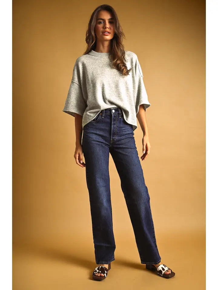 Hailey Kni tCrop Top