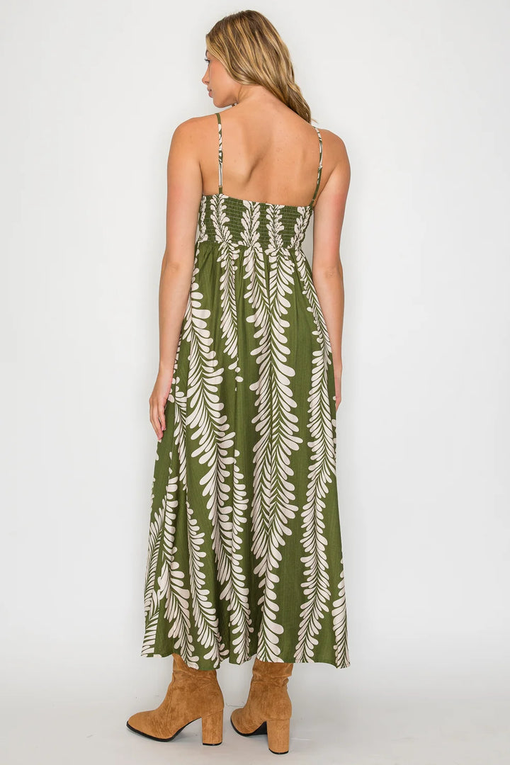 Lexi Frond Maxi Dress