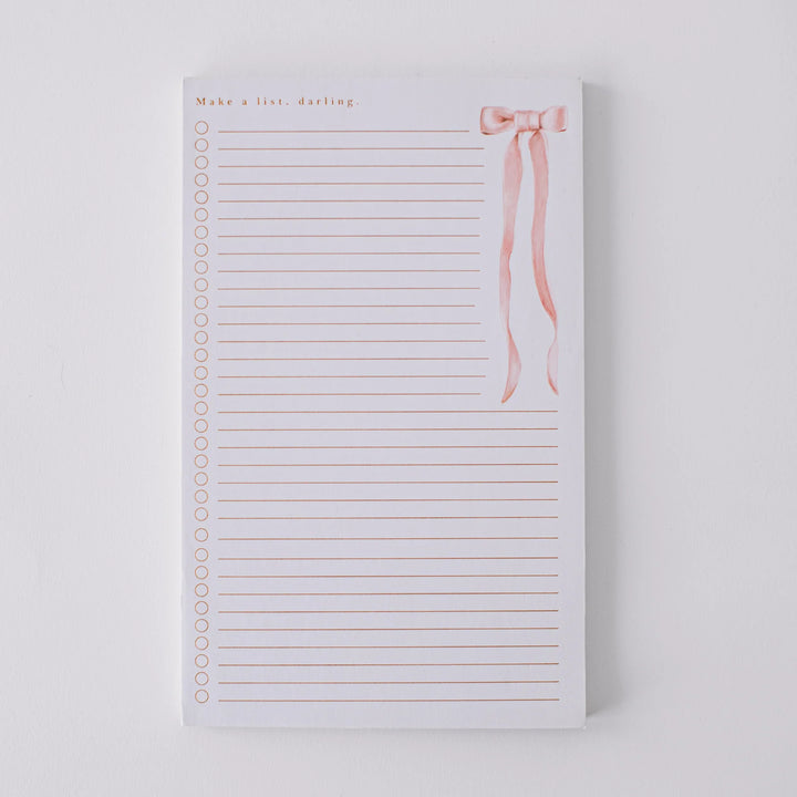 Make a List, Darling Notepad
