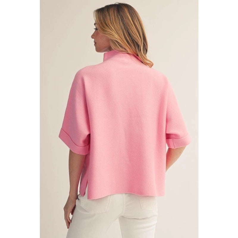Madison Mock Neck Sweater