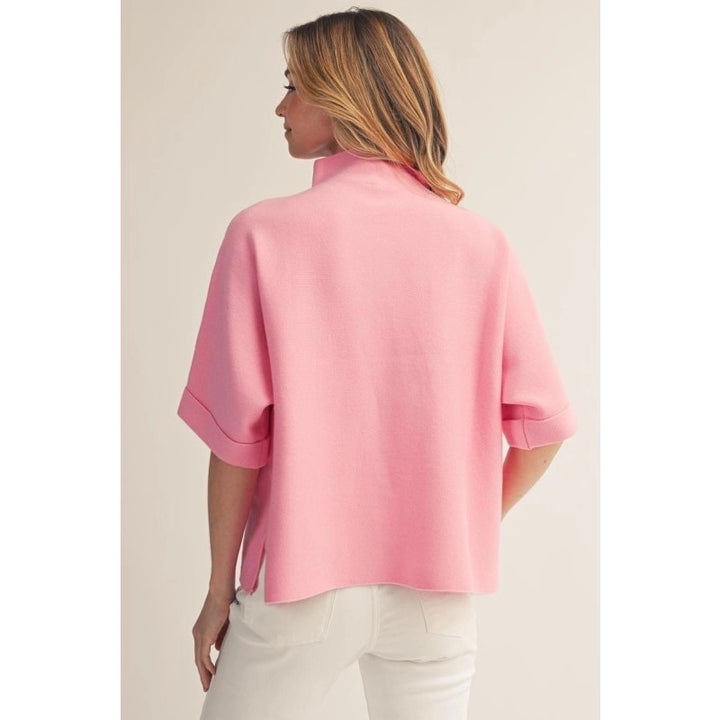 Madison Mock Neck Sweater