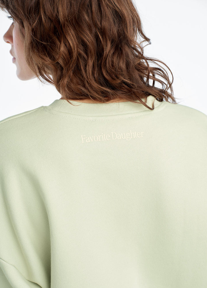 Mom's Favorite Cropped Sweatshirt
