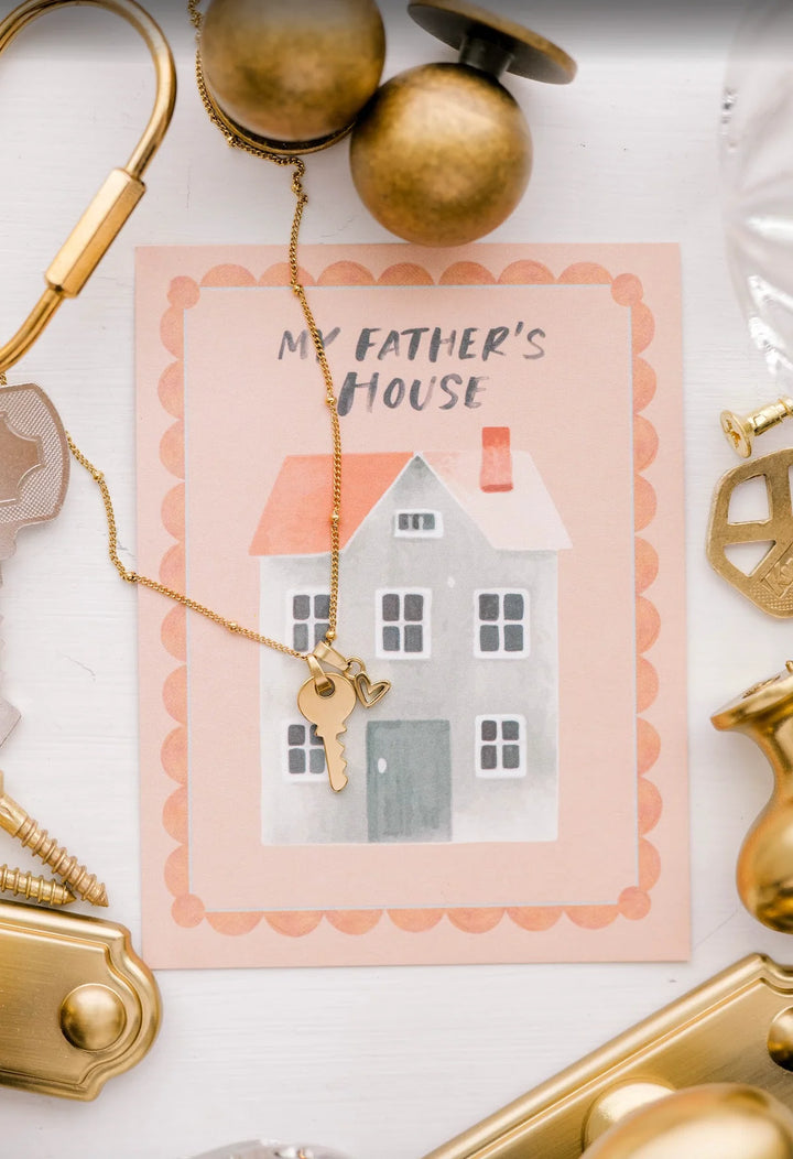 My Father's House Charm Necklace