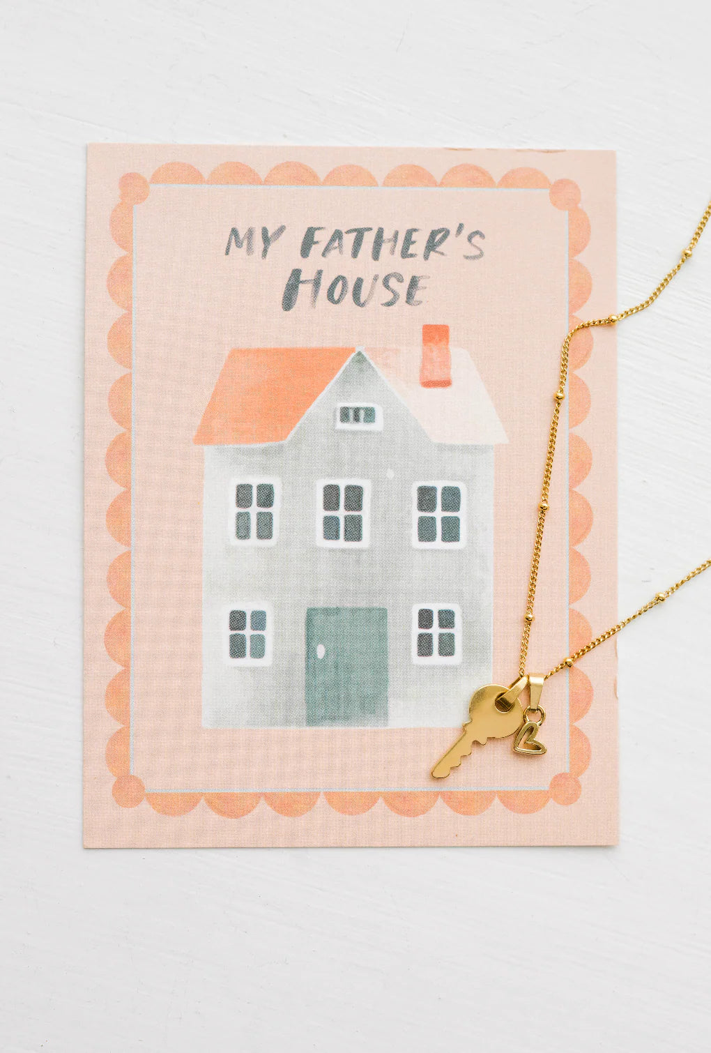 My Father's House Charm Necklace