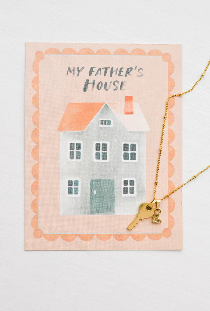 My Father's House Charm Necklace