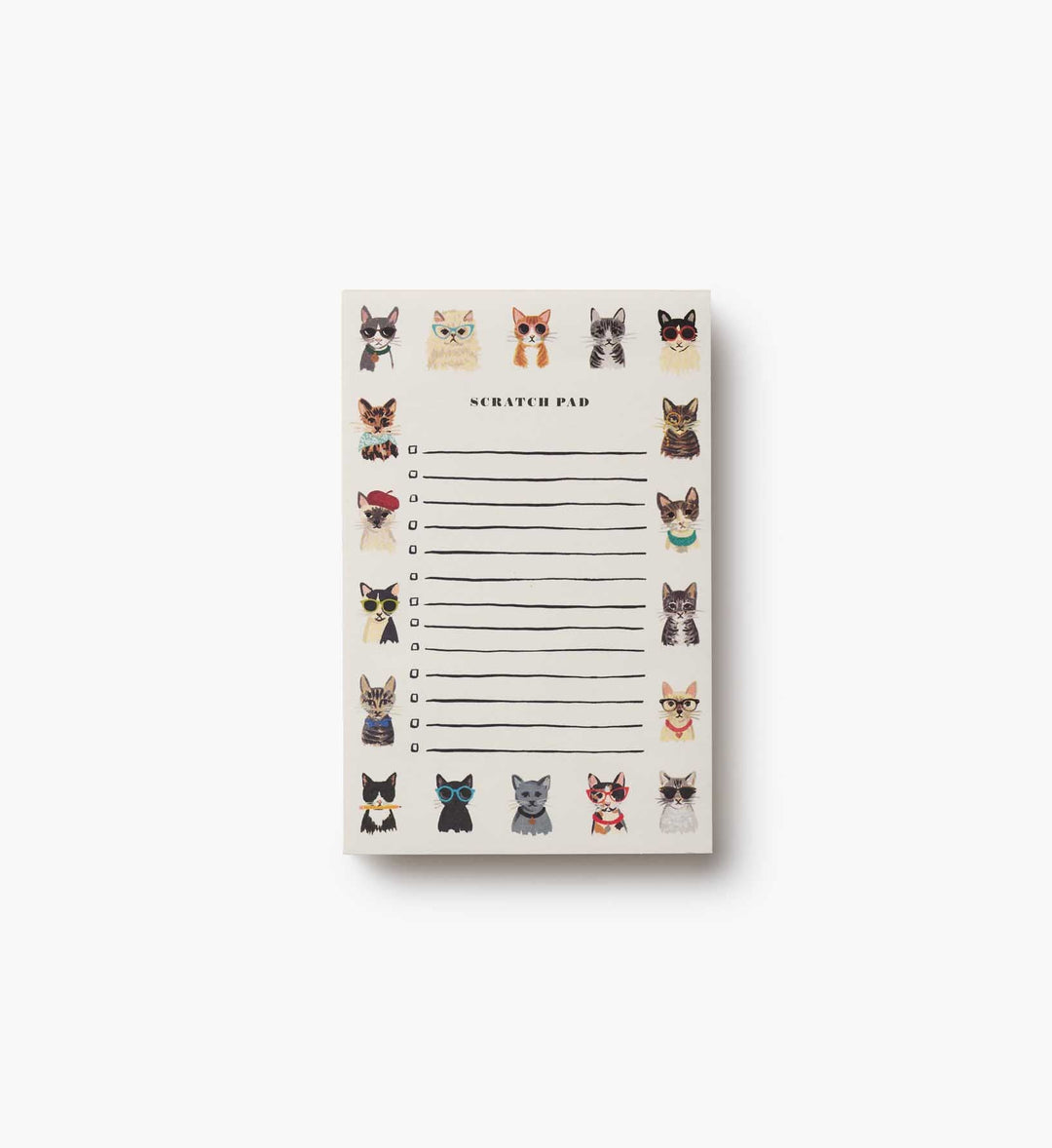 Cat Checklist Note Pad
