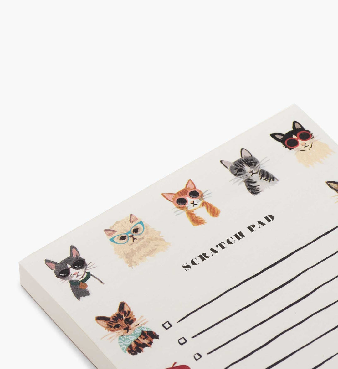 Cat Checklist Note Pad