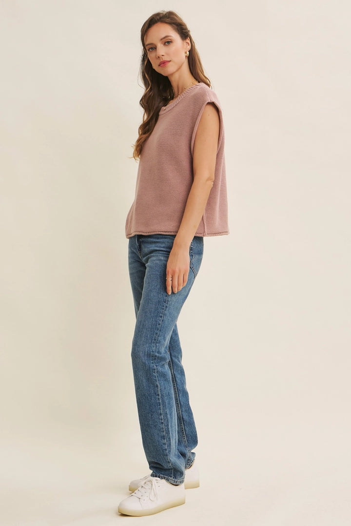 Oversized Sweater Vest