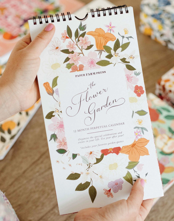 Floral Perpetual Calendar