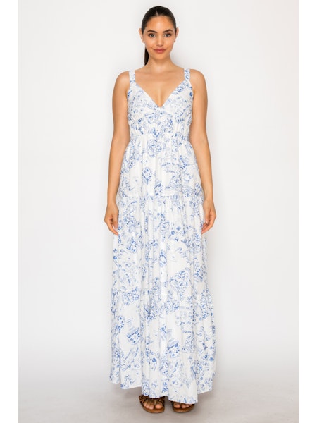 Piper Porcelain Maxi Dress