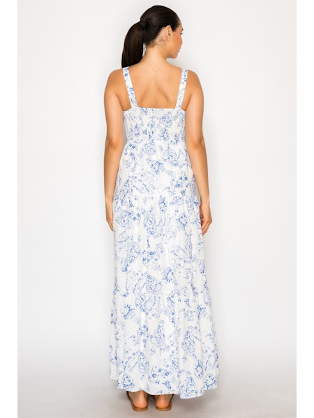 Piper Porcelain Maxi Dress
