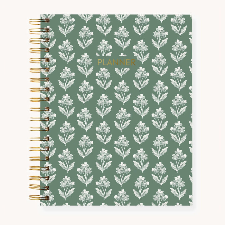 Undated Planner - Block Print
