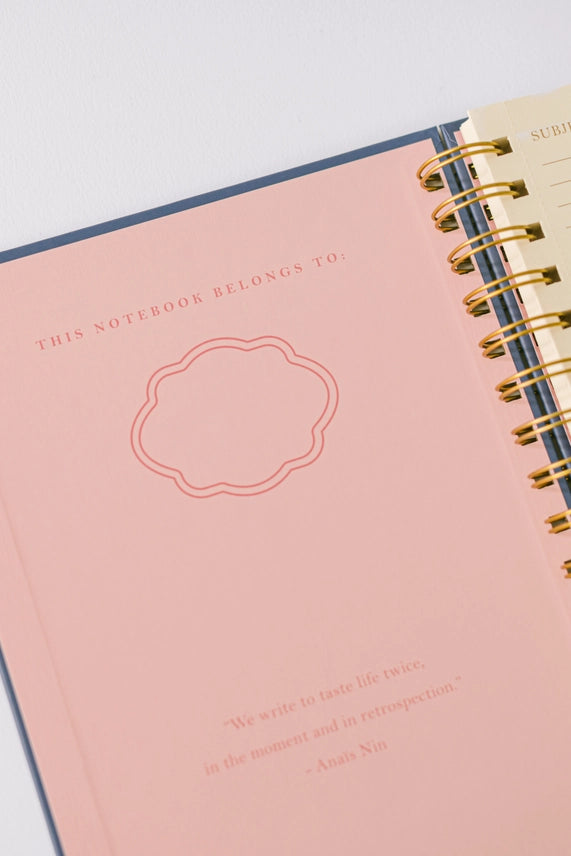 Pocket Watch Notebook