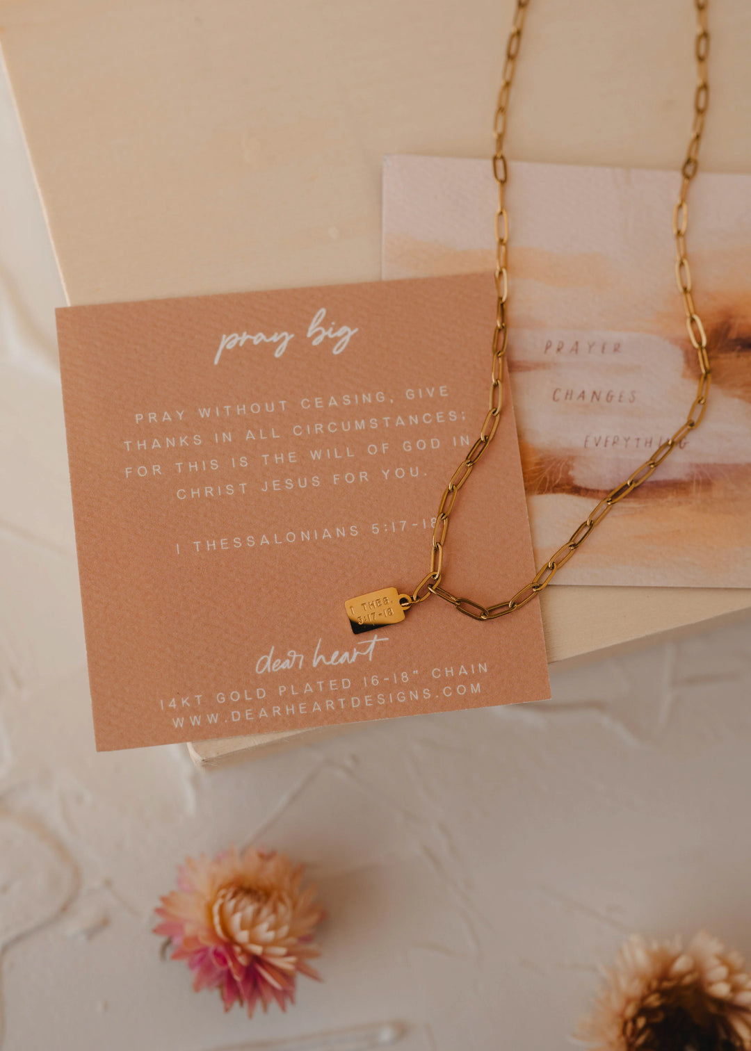 Pray Big Charm Necklace