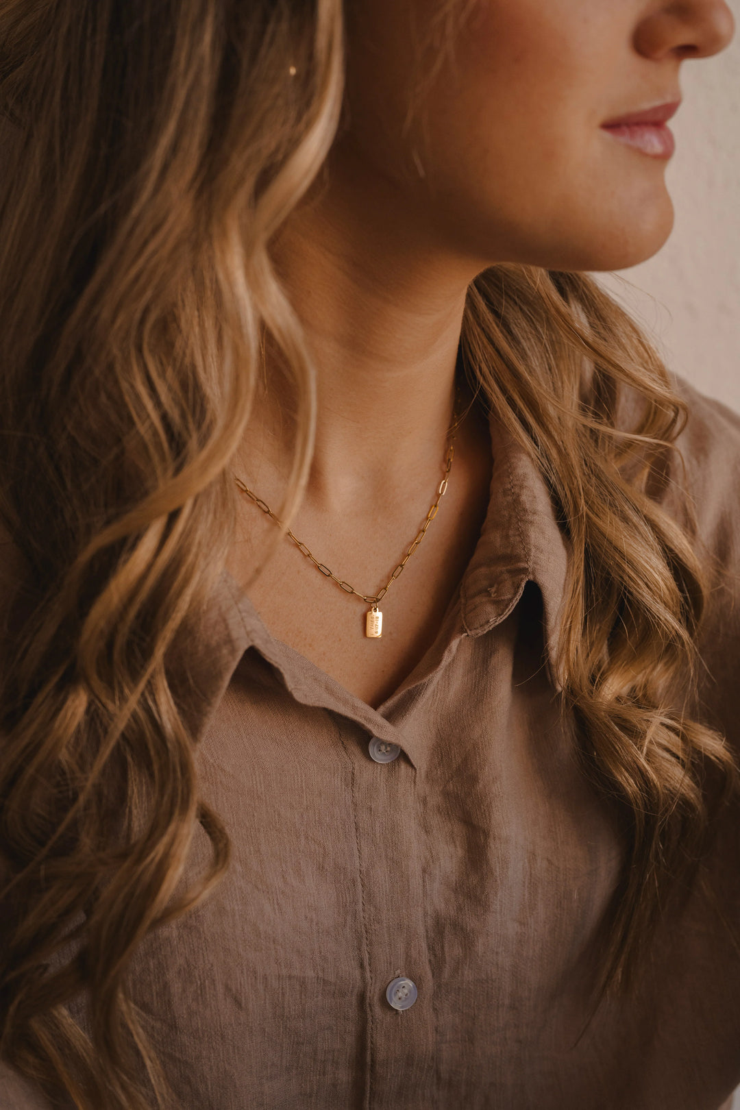 Pray Big Charm Necklace