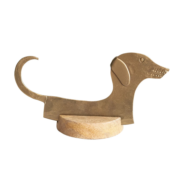 Dachshund Cheese Knife & Stand