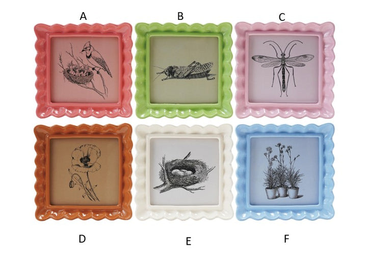 Ruffled Picture Frames