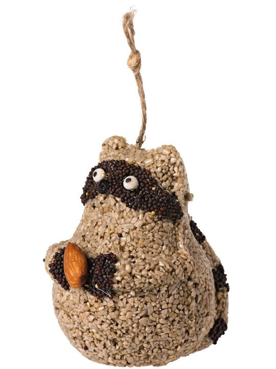 Raccoon Birdseed Ornament