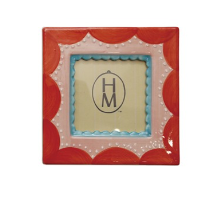 Whimsical Stoneware Picture Frames