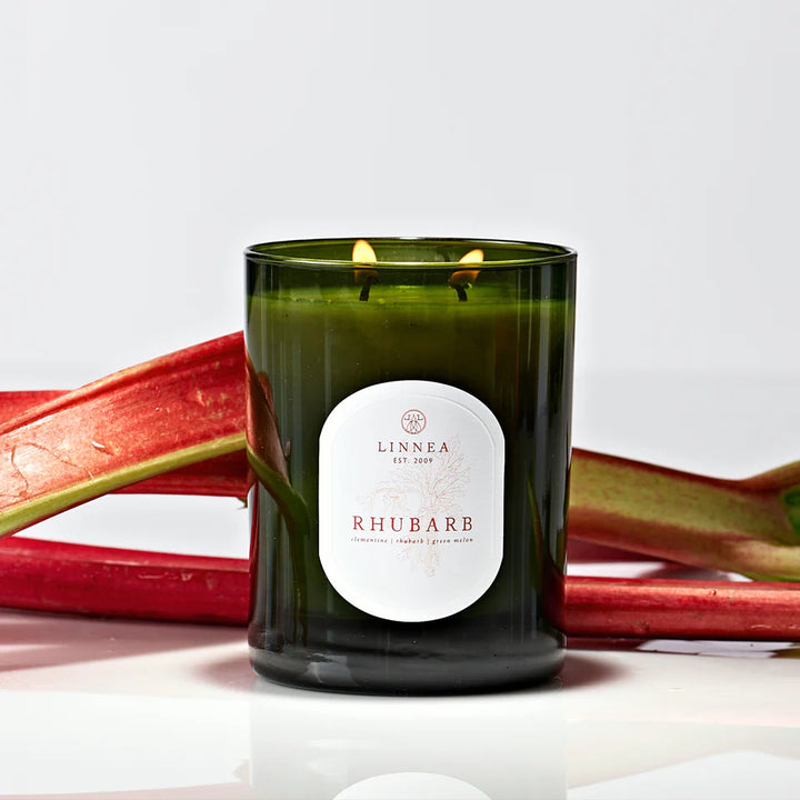 Rhubarb 2-Wick Candle