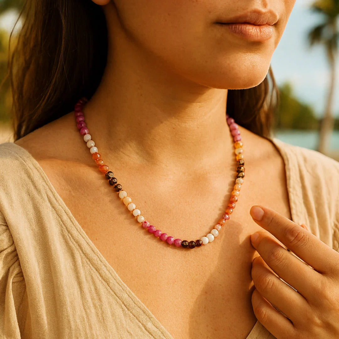 Ruby Blush Necklace