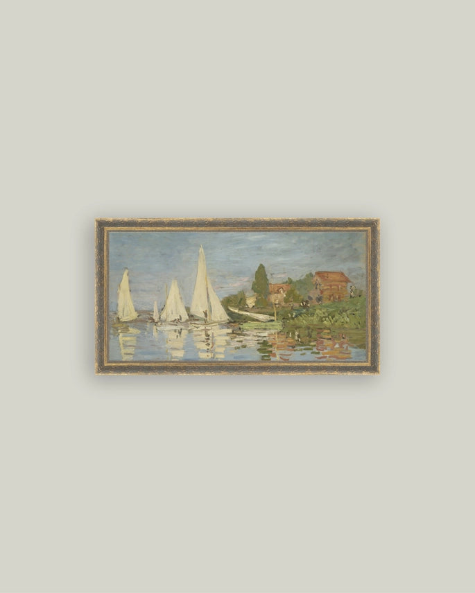 Regatta at Argenteuil Artwork