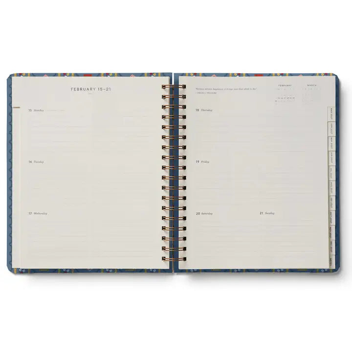 2027 Schoolhouse 17-Month Academic Hardcover Spiral Planner