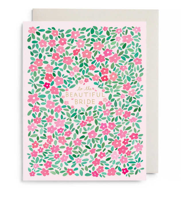 Beautiful Bride Card
