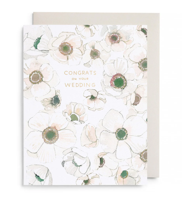 Congrats on Your Wedding Card